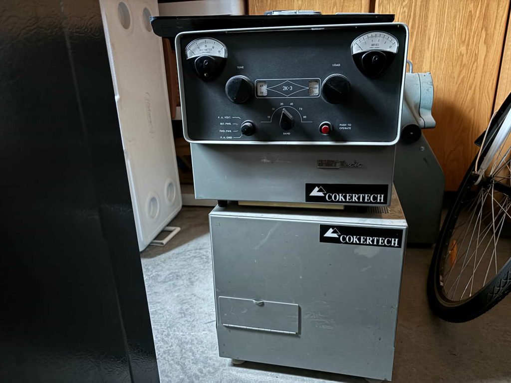 Used radio components and electronic communication hardware for amateur radio projects and repairs
